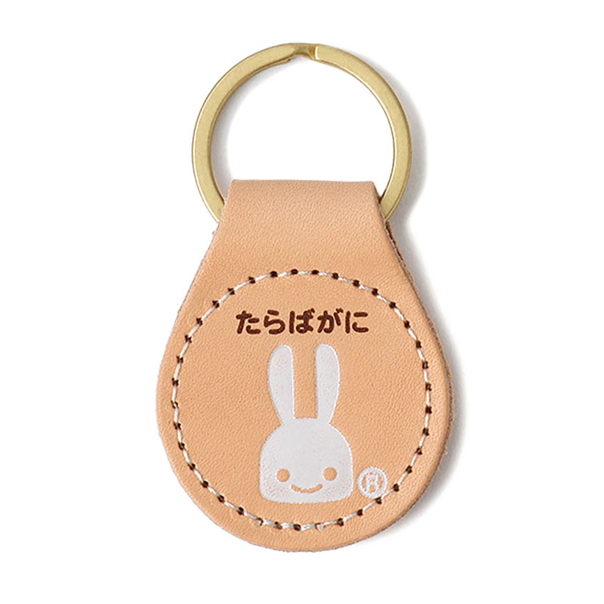 ☆ CUNE キューン 丸いレザーキーホルダー たらばがに ウサギ うさぎ 