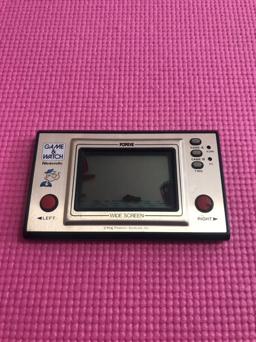 中古 ニンテンドー ゲームウォッチ ポパイ
