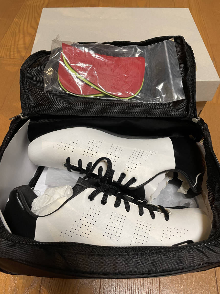 GIRO ジロ EMPIRE ACC EU40／25cm 白x黒 ROAD ビンディングシューズ （対応クリート:ROAD3穴 SPD-SL等)_6