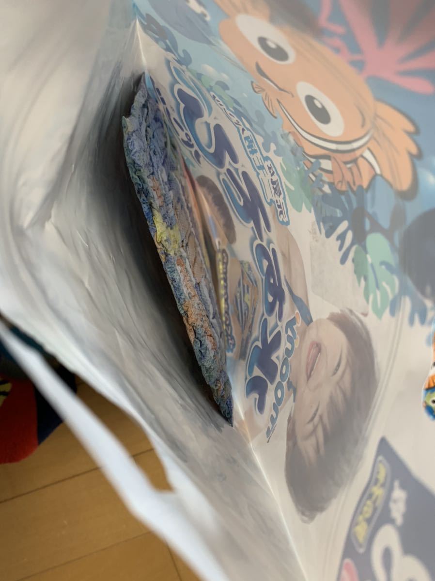 Ｍサイズ 使い捨て 水遊びパンツ 4枚 M プール スイミングパンツ 水着 紙おむつ 水用 ニモ 柄 moony ムーニー_4