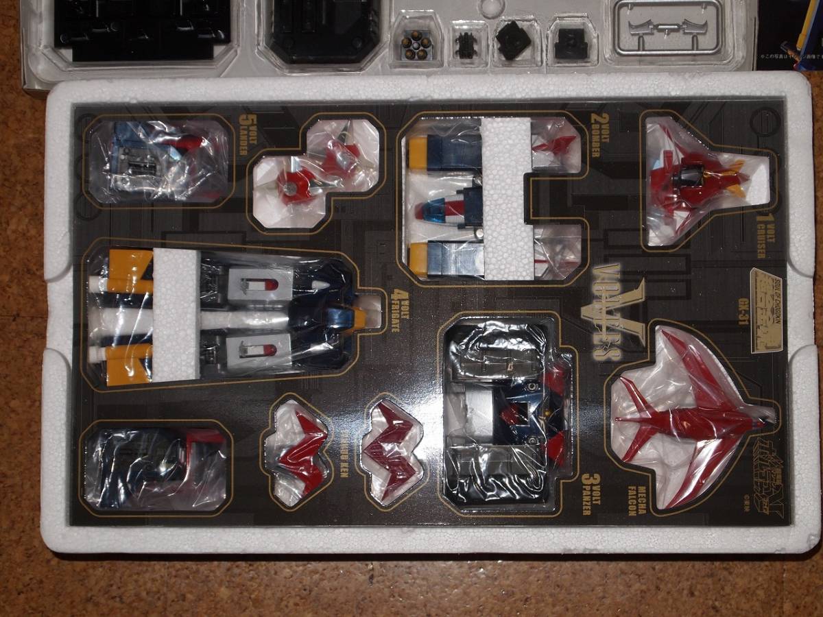 美品！ 超合金魂 GX-31 超電磁マシーン ボルテスV ボルテスファイブ バンダイ_4