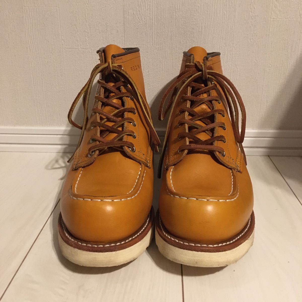 ☆美品☆ レッドウィング 9875 アイリッシュセッター ゴールドラセット 