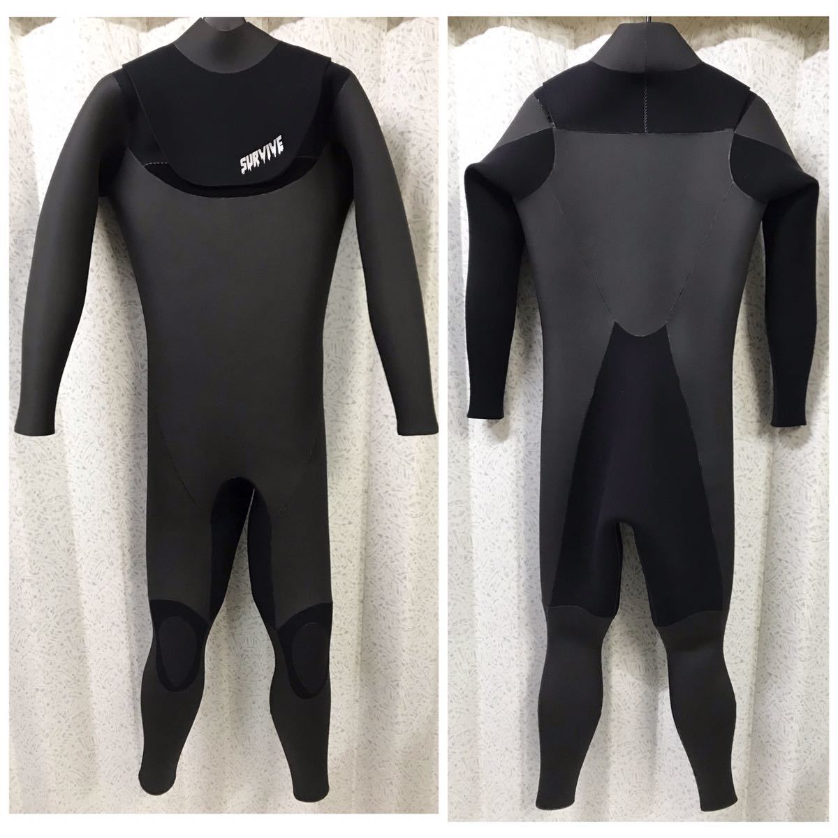2021年 新品 MBサイズ SURVIVE 国産裏起毛 フルスーツ 5/3mm