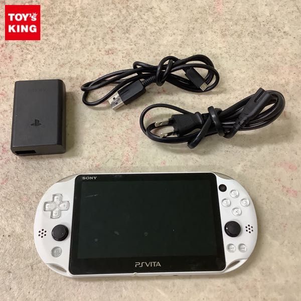 1円 初期化済 箱無 Sony Ps Vita 本体 Pch 00 グレイシャー ホワイト Ps Vita本体 売買されたオークション情報 Yahooの商品情報をアーカイブ公開 オークファン Aucfan Com