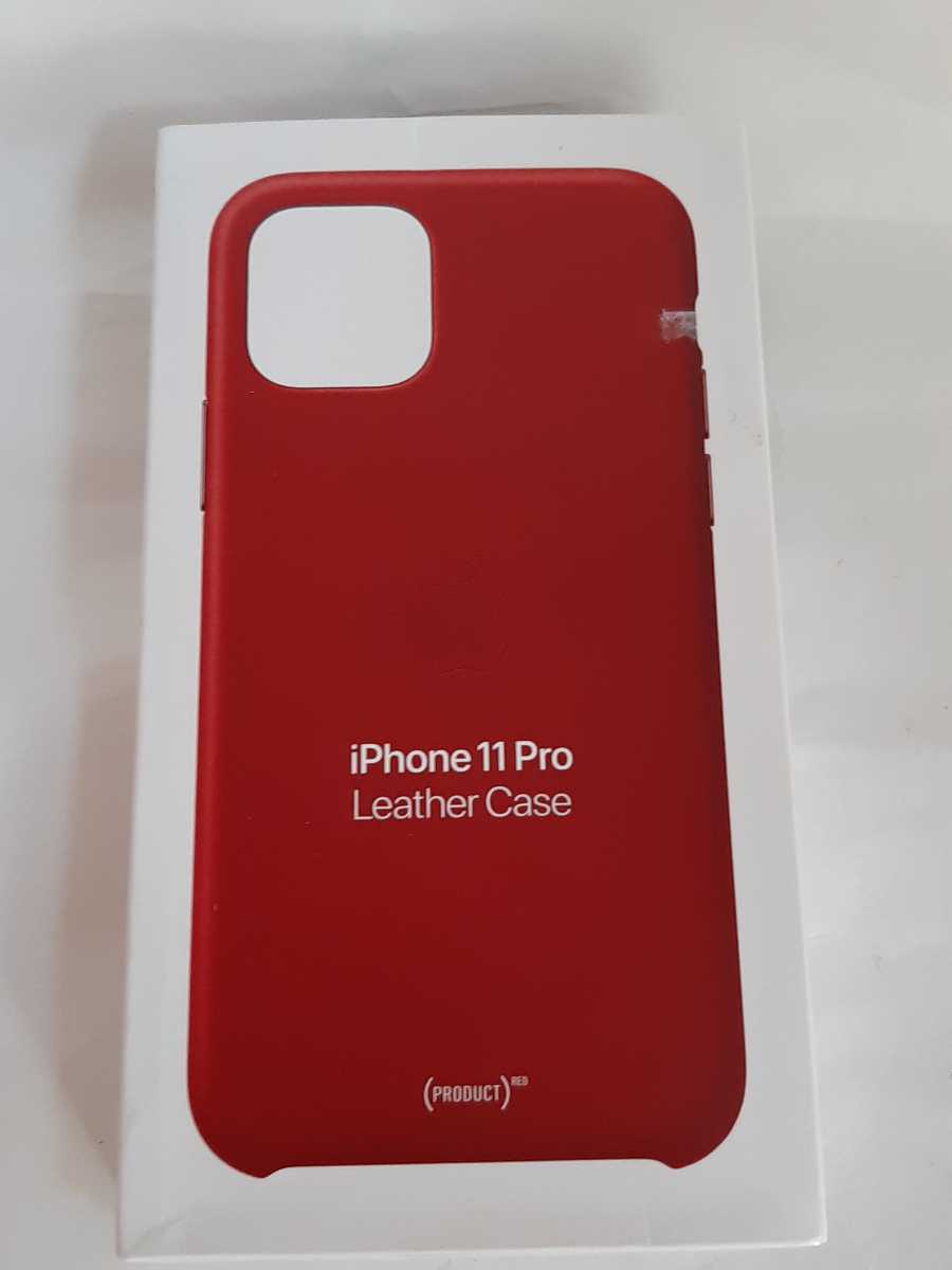 iPhone 0 Pro レッド レザーケース ケース 手帳型 pro 純正 ＼マラソン
