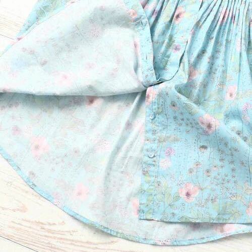 新品 タグ付き ☆ アフタヌーンティー リバティプリント ピンタック 