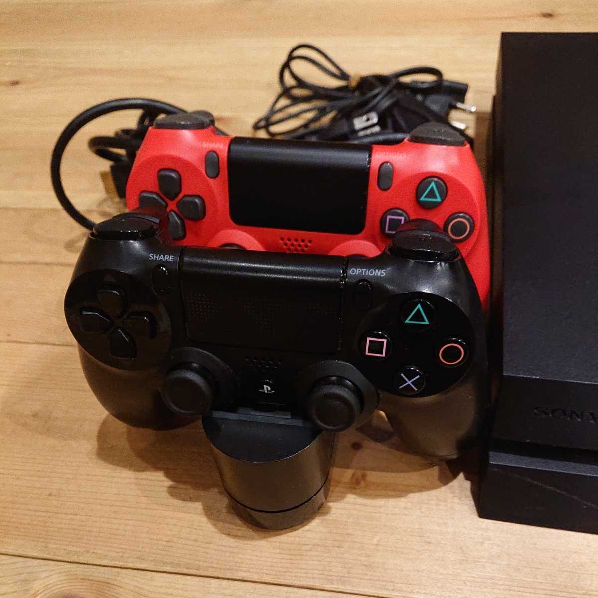PS4本体 プレイステーション4 SONY CUM-1200A 500GB コントローラー 2 