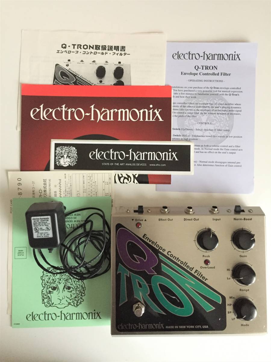 ELECTRO-HARMONIX/Q-TRON/エレハモ/箱付＊ 【公式通販】