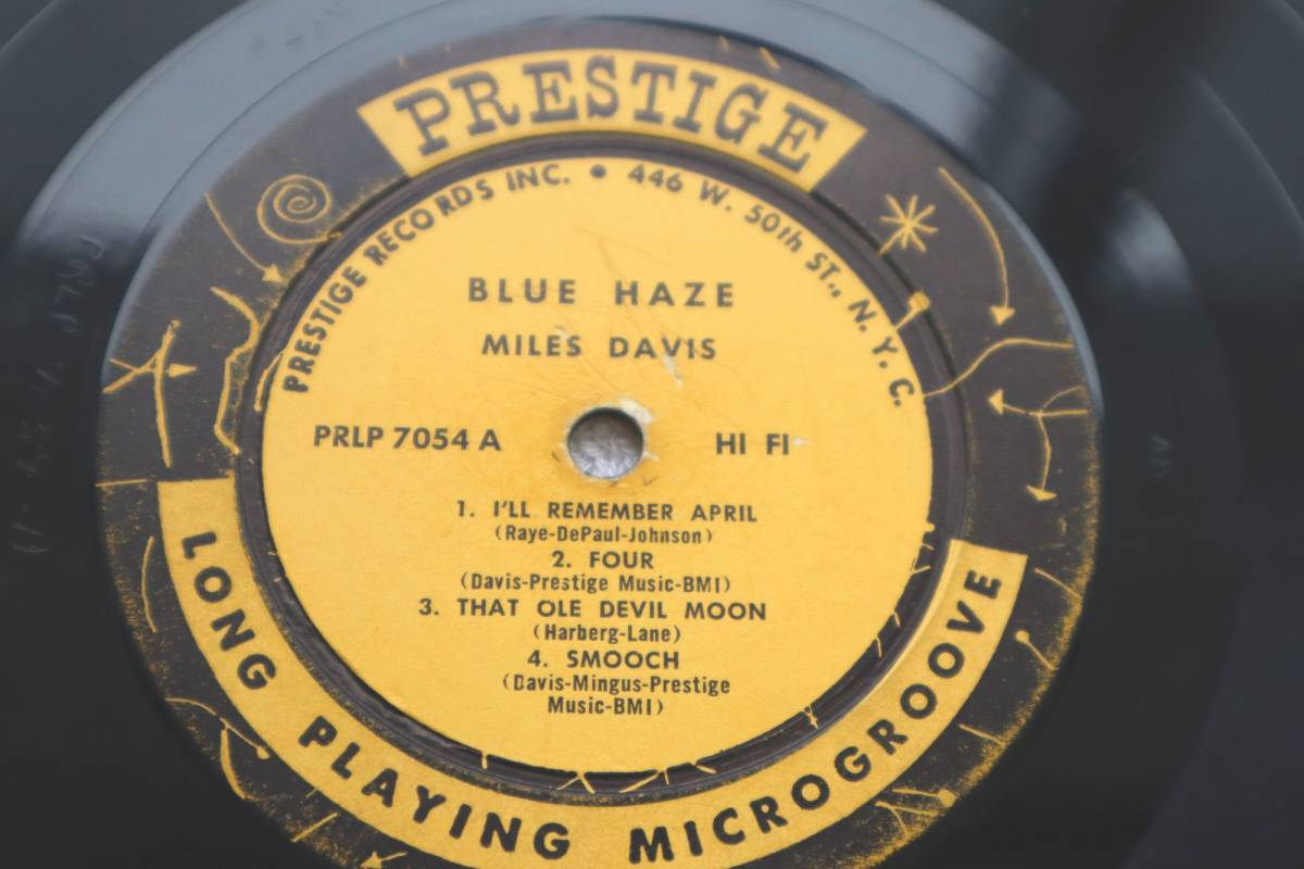 Blue Haze Miles Davis – ⁄ - LP Prestige Vinyl 0 more (LP, + First Orig
