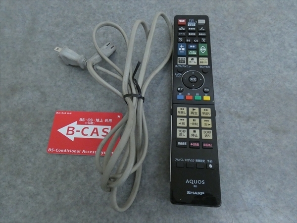 テレビ・映像機器 500GBシャープAQUOS BDレコーダー☆BD-NW510