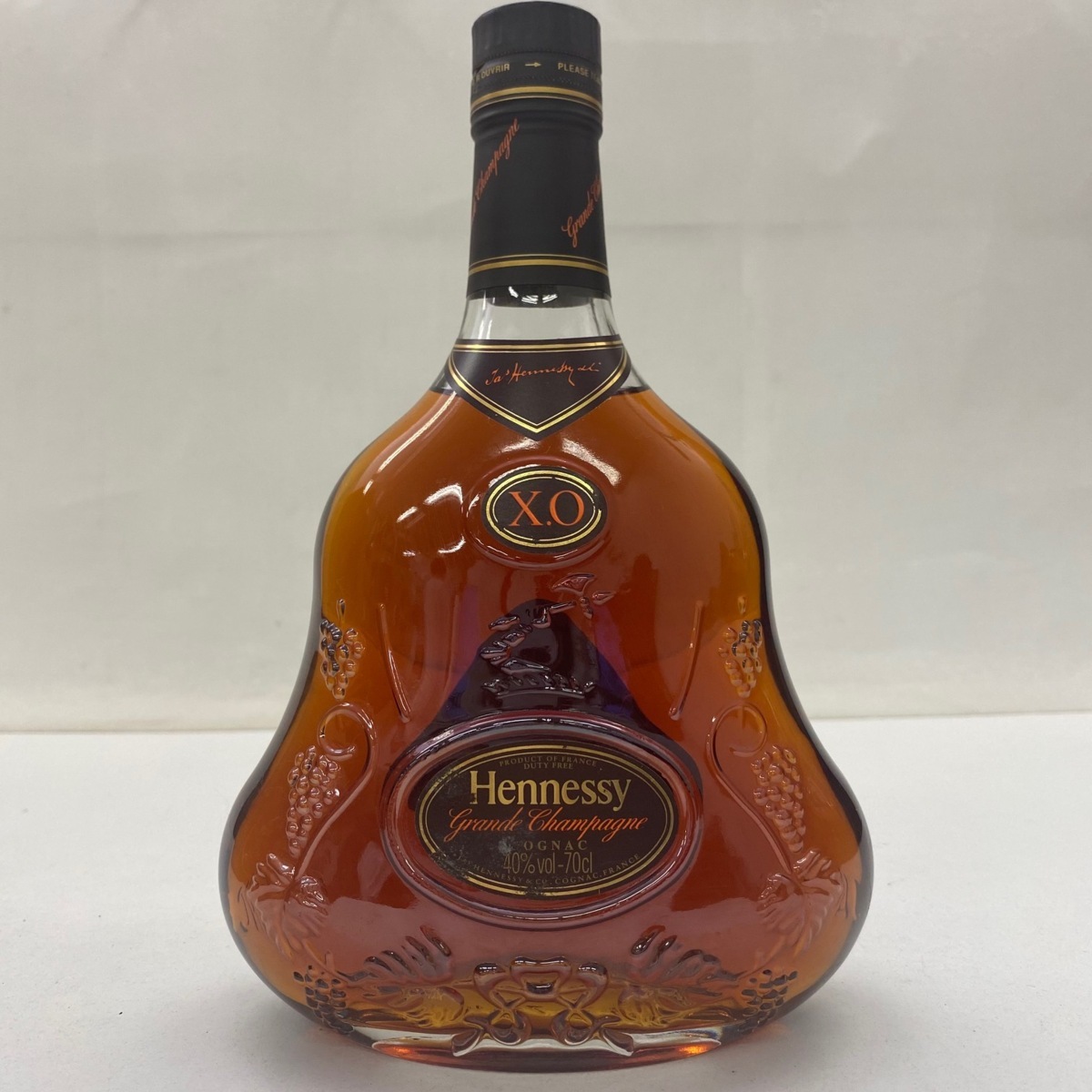 NA3033 未開栓! Hennessy X.O ヘネシー キムジョーンズ 飲料・酒