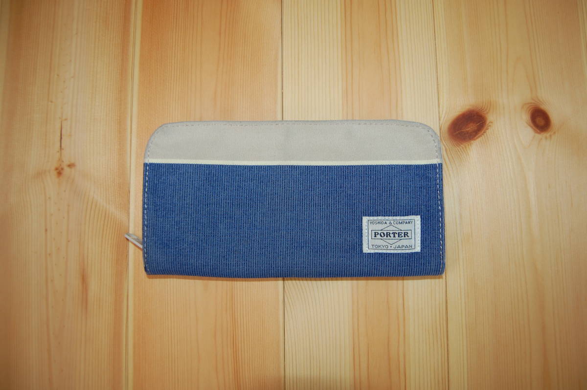 □PORTER×sunbrella□ ロングウォレット 長財布 ポーター ヘッド 