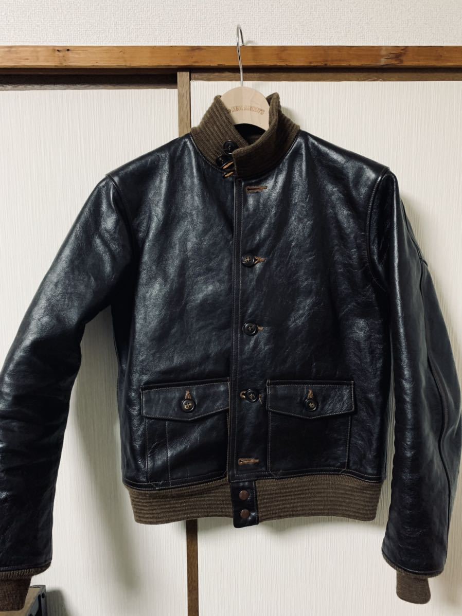 THE REAL McCOY''S A-1 フライトジャケット レザー A-2 レザー