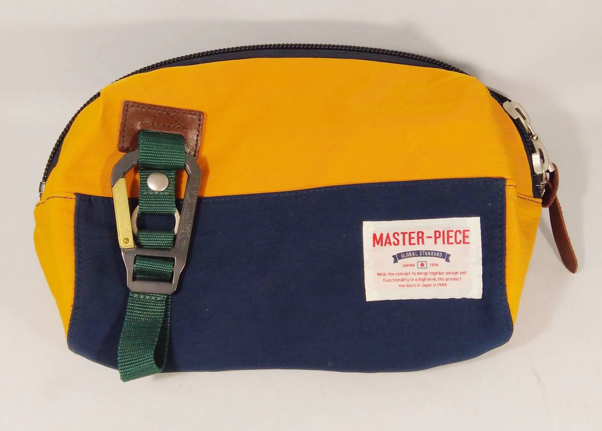 MASTER PIECE マスターピース ウェストバッグ ネイビー LINK 02346 