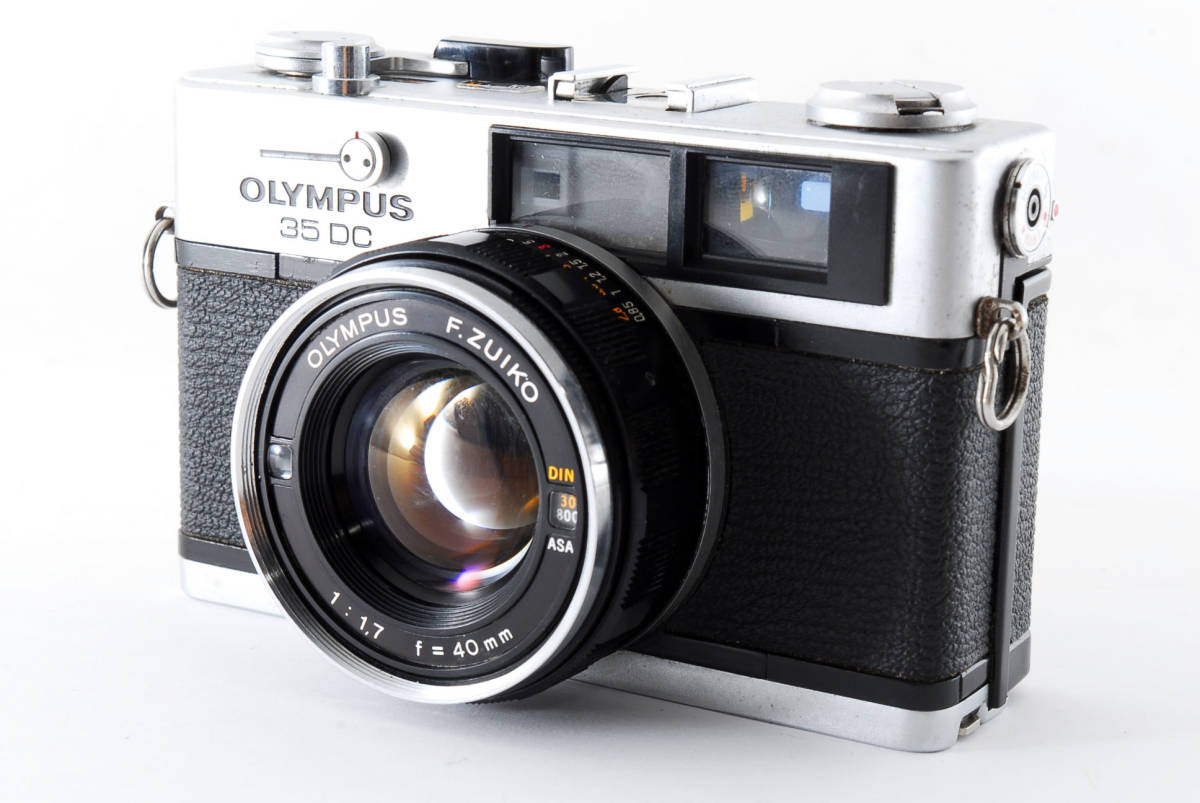 □OLYMPUS オリンパス 35DC レンジファインダー 40mm F1.7 レンズ