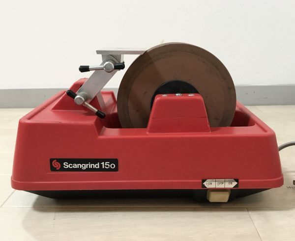 Scangrind 150 刃物研磨機 正逆回転 デンマーク製 卓上グラインダー Scangrind 150 刃物研磨機 正逆回転 デンマーク製 卓上グラインダー