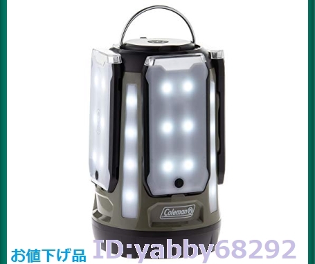 【新品未使用】Coleman クアッドマルチパネルランタン オリーブ 新品%色オリーブ (Amazon.co.jp限定) コールマン(Coleman) ランタン