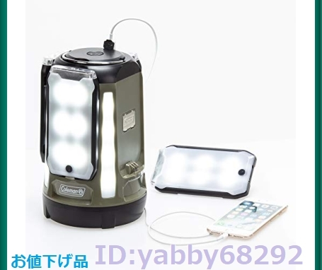 【新品未使用】Coleman クアッドマルチパネルランタン オリーブ 新品%色オリーブ (Amazon.co.jp限定) コールマン(Coleman) ランタン