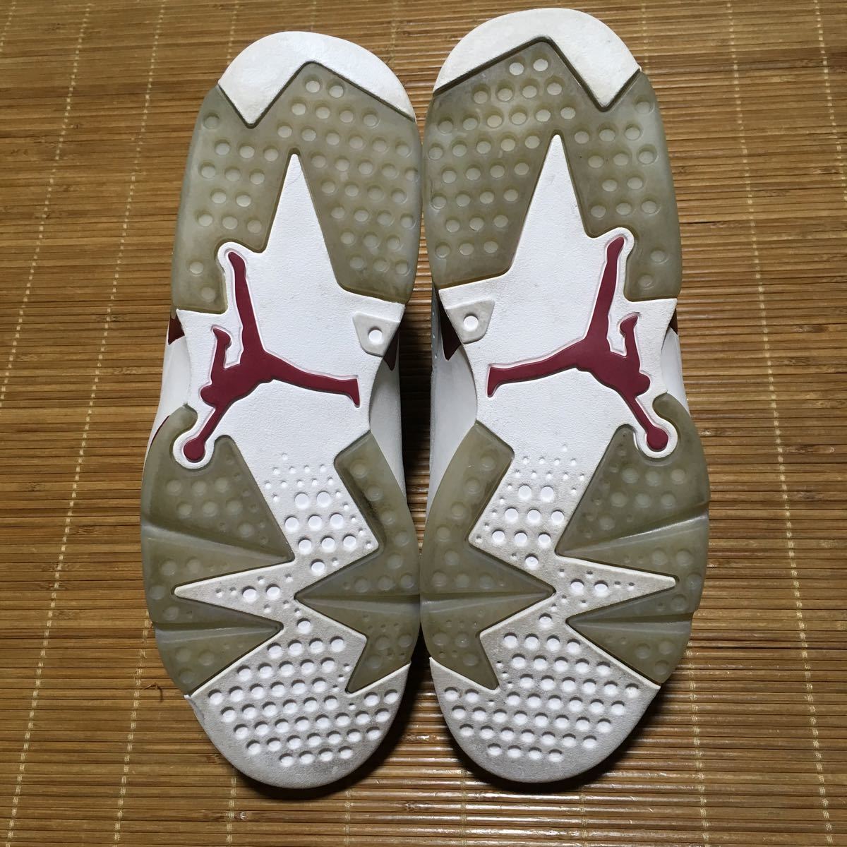2015年製 NIKE AIR JORDAN 6 RETRO MAROON マルーン US10 28cm ナイキ 
