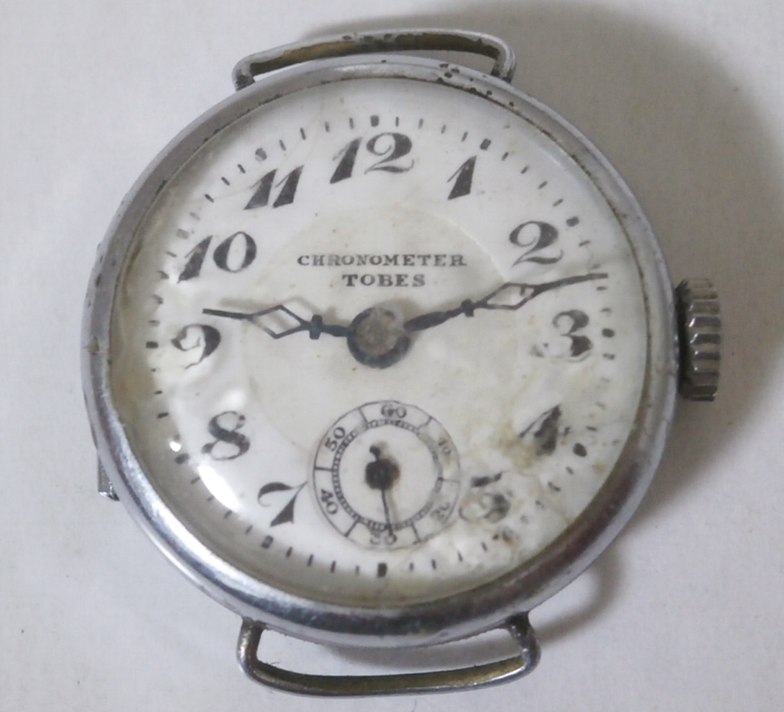 ジャンク不動 戦前 手巻き式 Tobes Chronometer 15石 スモセコ 英数字文字盤 Swiss Made ケース日本製 s 30s Vintage アンティーク腕時計 アナログ 手巻き 売買されたオークション情報 Yahooの商品情報をアーカイブ公開 オークファン Aucfan Com