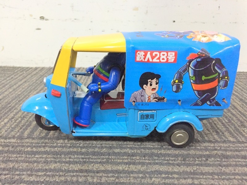OSAKA TIN AGE TIN TOY ダイハツ ミゼット DKA型 新鉄人28号 大阪ブリキ　Y2565