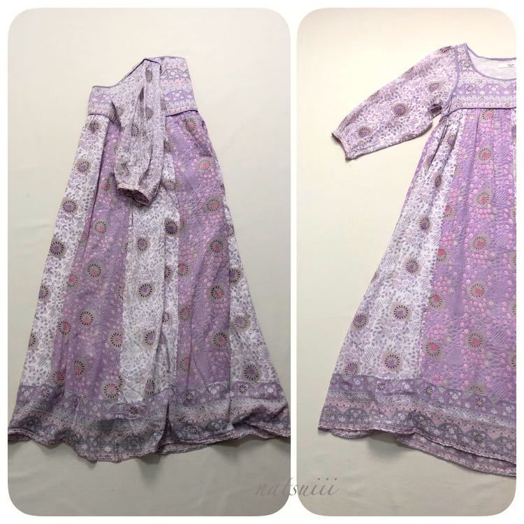 Another Edition アナザーエディション エスニック 総柄 プリント マキシ ワンピース ピンク インド製 アナザーエディション 売買されたオークション情報 Yahooの商品情報をアーカイブ公開 オークファン Aucfan Com