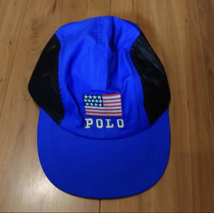 POLO SPORT サイドメッシュ CAP キャップ Polo Sport Ralph Lauren flag side mesh hat サイドメッシュ キャップ