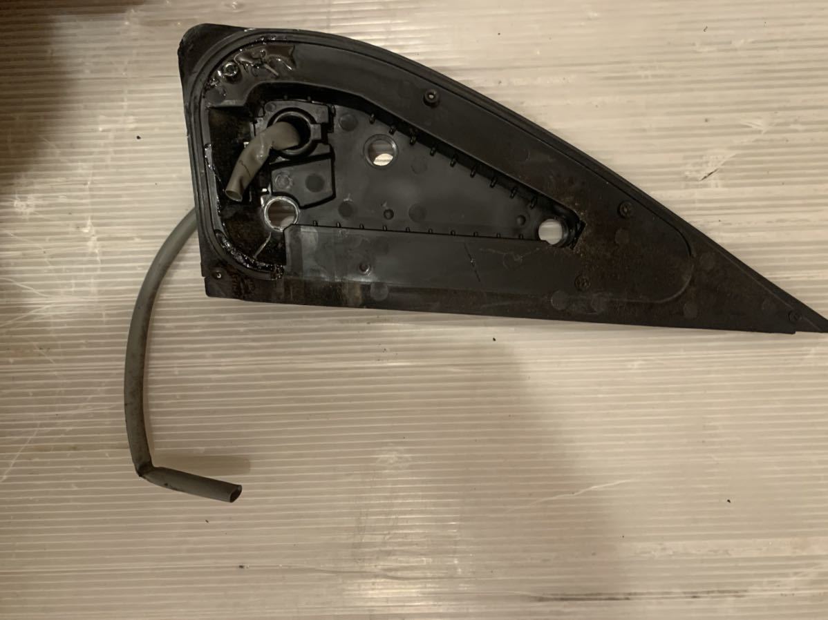 S321V S331V ハイゼット カーゴ 左ドアミラー 電動格納 シルバー ジャンク_8