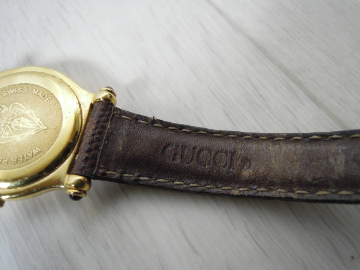 T1710☆GUCCI グッチ 6500L クォーツ腕時計 ゴールド【未確認】 【公式 