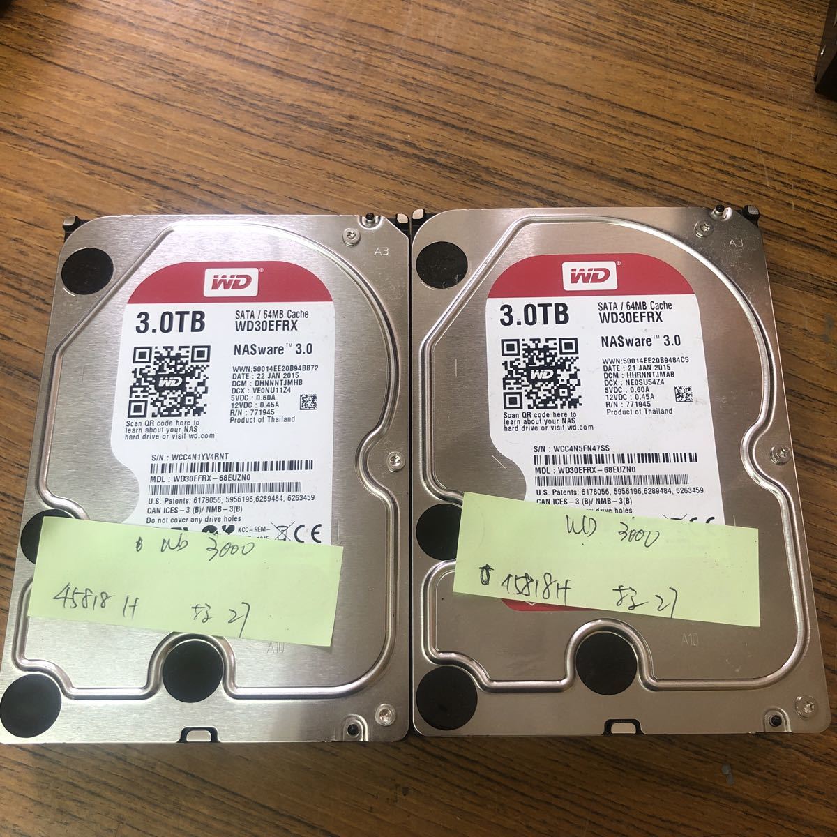 WD30EFRX 3TB WD DIGITAL WESTERN [3TB 5400] SATA600 Red 