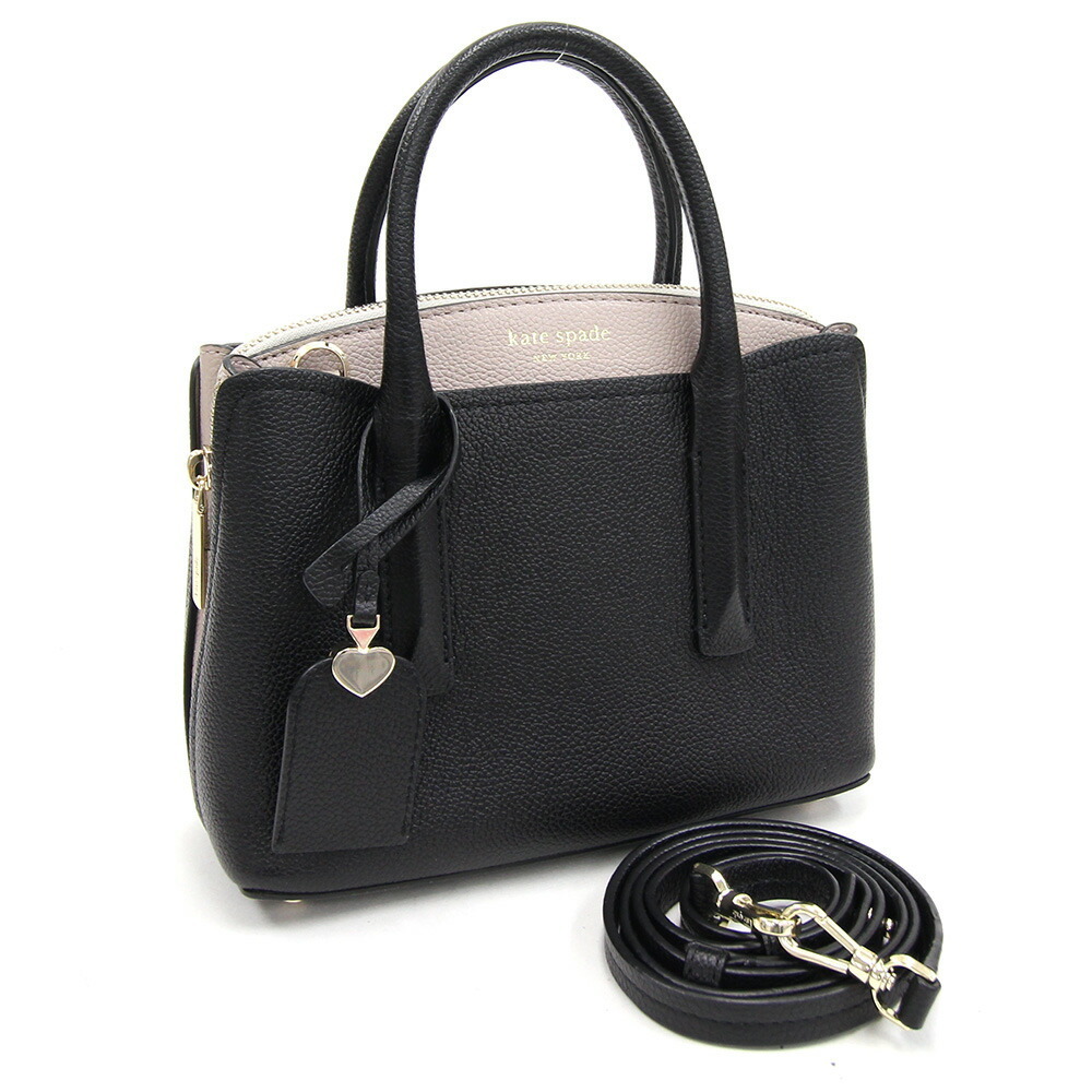 ケイトスペード 2WAYハンドバッグ マルゴー PXRUA540 ブラック レザー