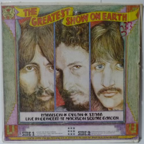GEORGE HARRISON　　ビニルLP　GREATEST SHOW ON EARTH　ブート ボブディラン　リンゴスター　ビートルズ　Collect‘em all！ B4SL1146