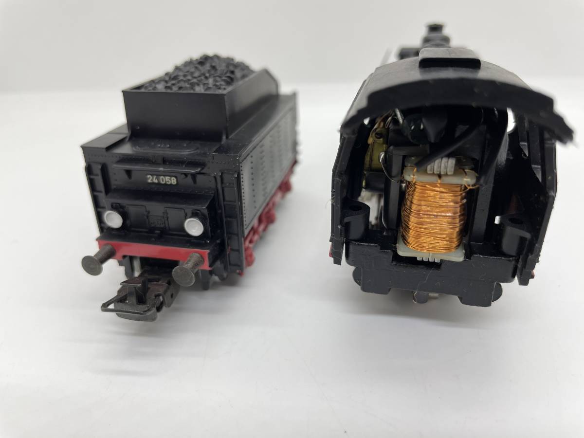 HOゲージ メルクリン蒸気機関車 24 058 レール一箱付き Yahoo