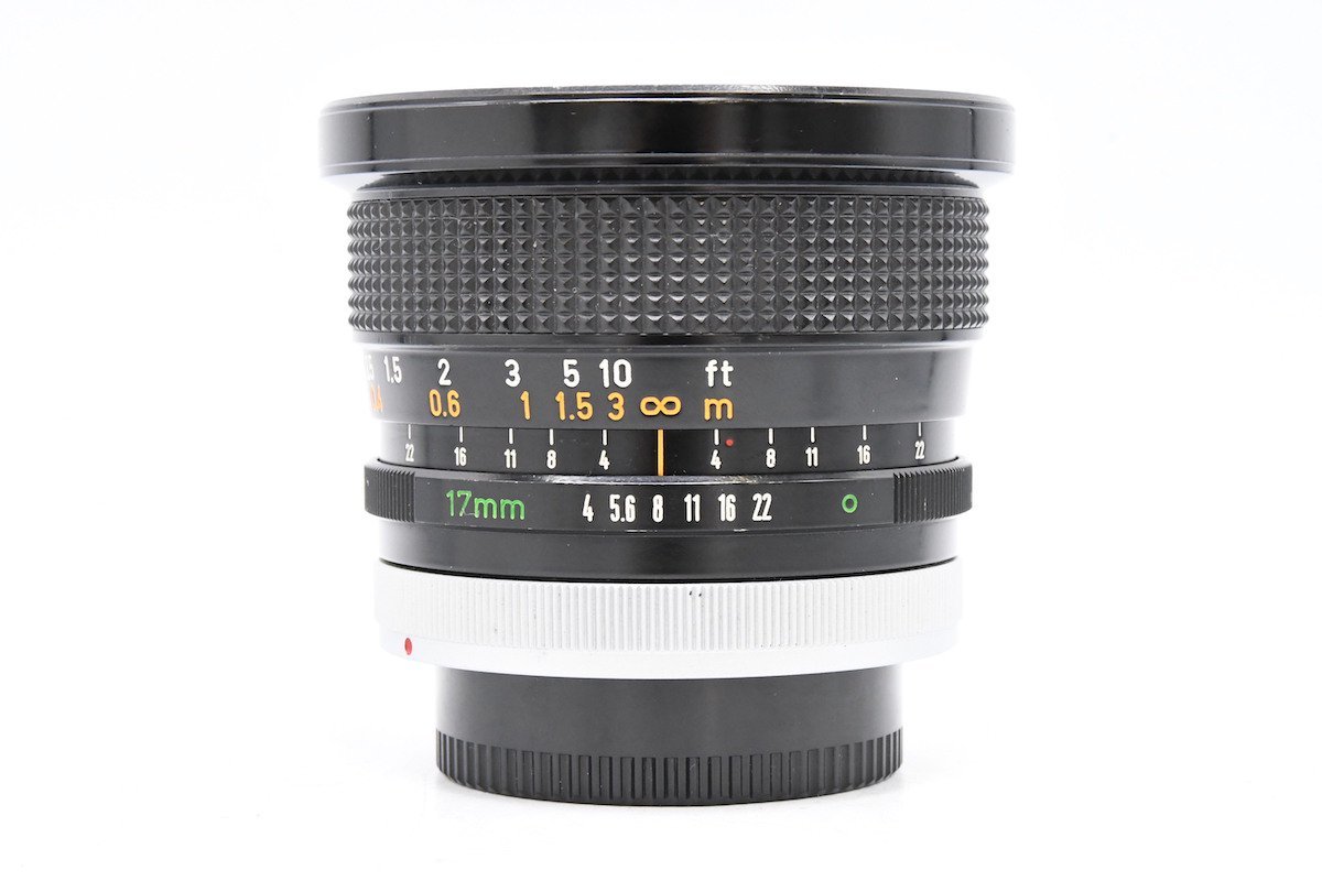 ◆ Canon キヤノン CANON LENS FD 17mm F4 FDマウント MF一眼レフ用 広角 単焦点レンズ