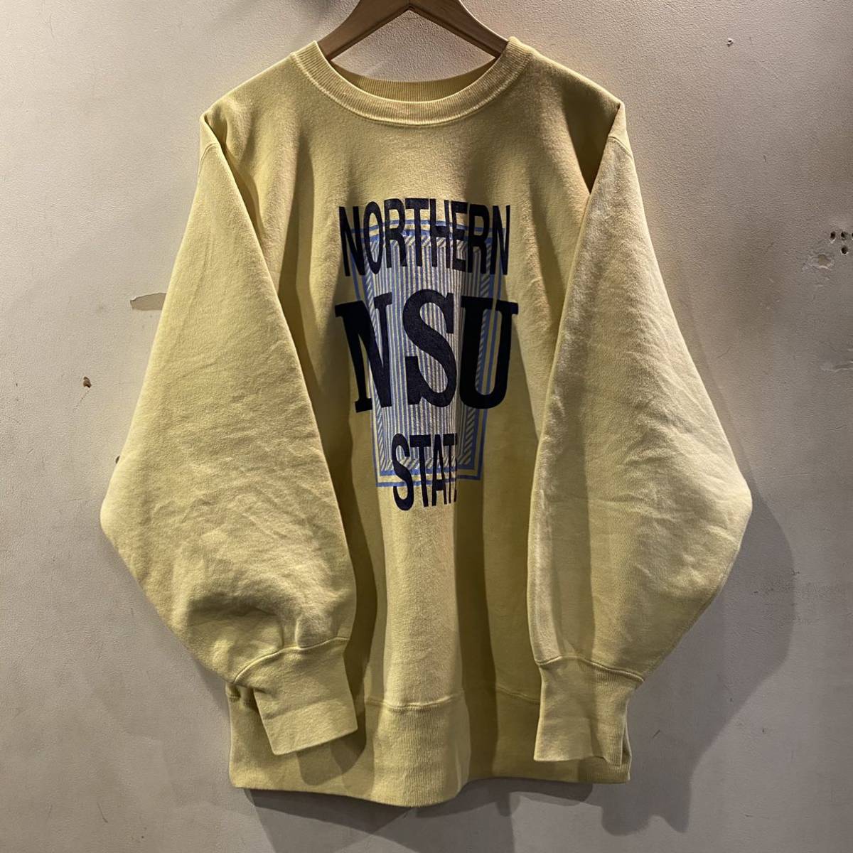 90s 90年代 Champion reverse weave チャンピオン リバースウィーブ スウェット トレーナー Vintage ビンテージ L レアカラー NSU