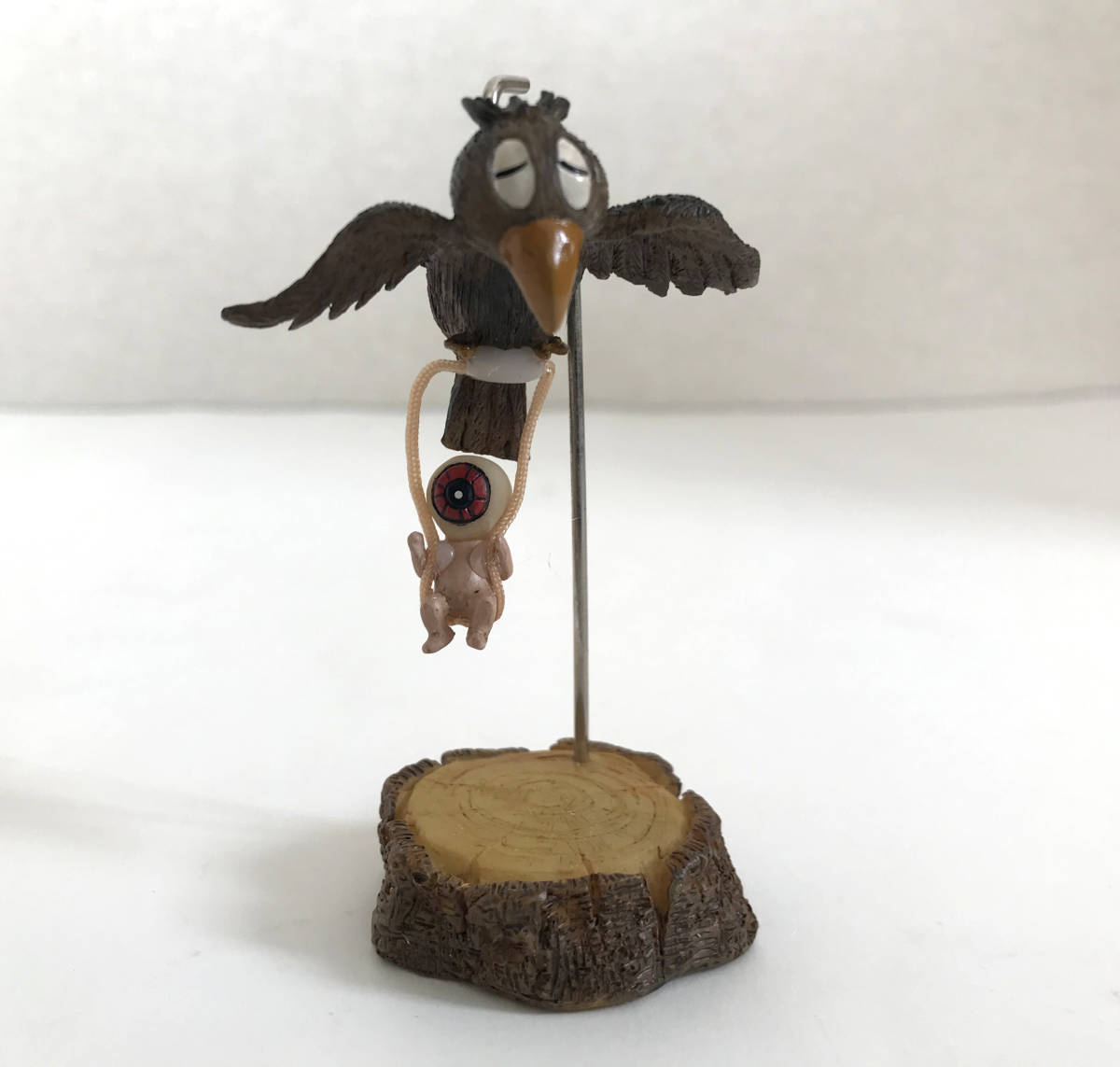 妖怪舎 水木しげる 妖怪コレクション 目玉おやじ からす ゲゲゲの鬼太郎 昭和 ゲゲゲの鬼太郎 売買されたオークション情報 Yahooの商品情報をアーカイブ公開 オークファン Aucfan Com