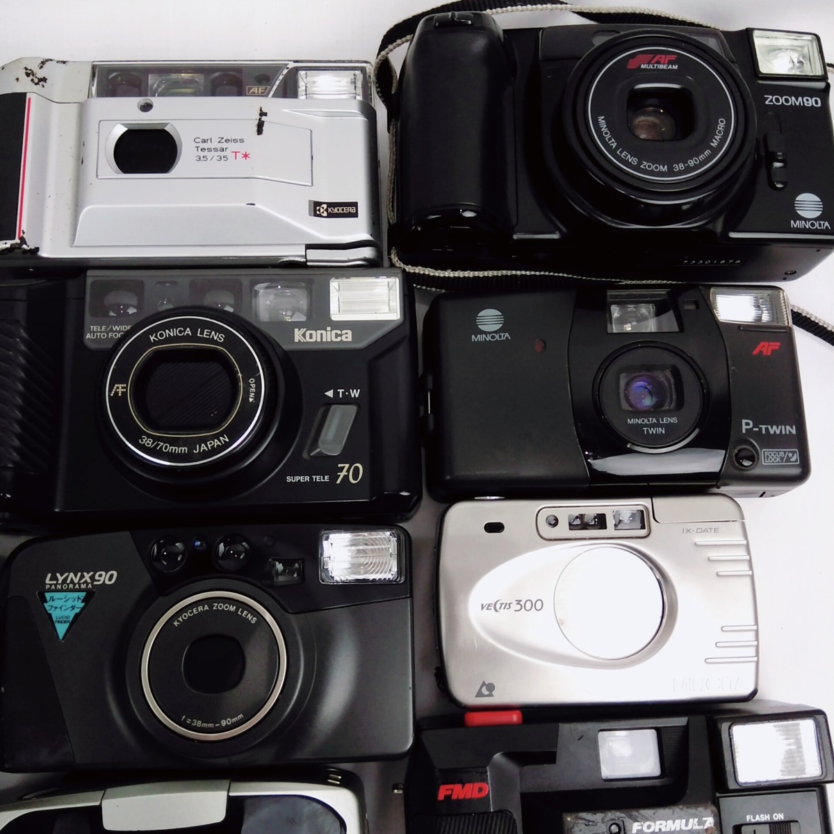 コンパクカメラ まとめ売り [ジャンク] Nikon/Canon/Konica/MINOLTA