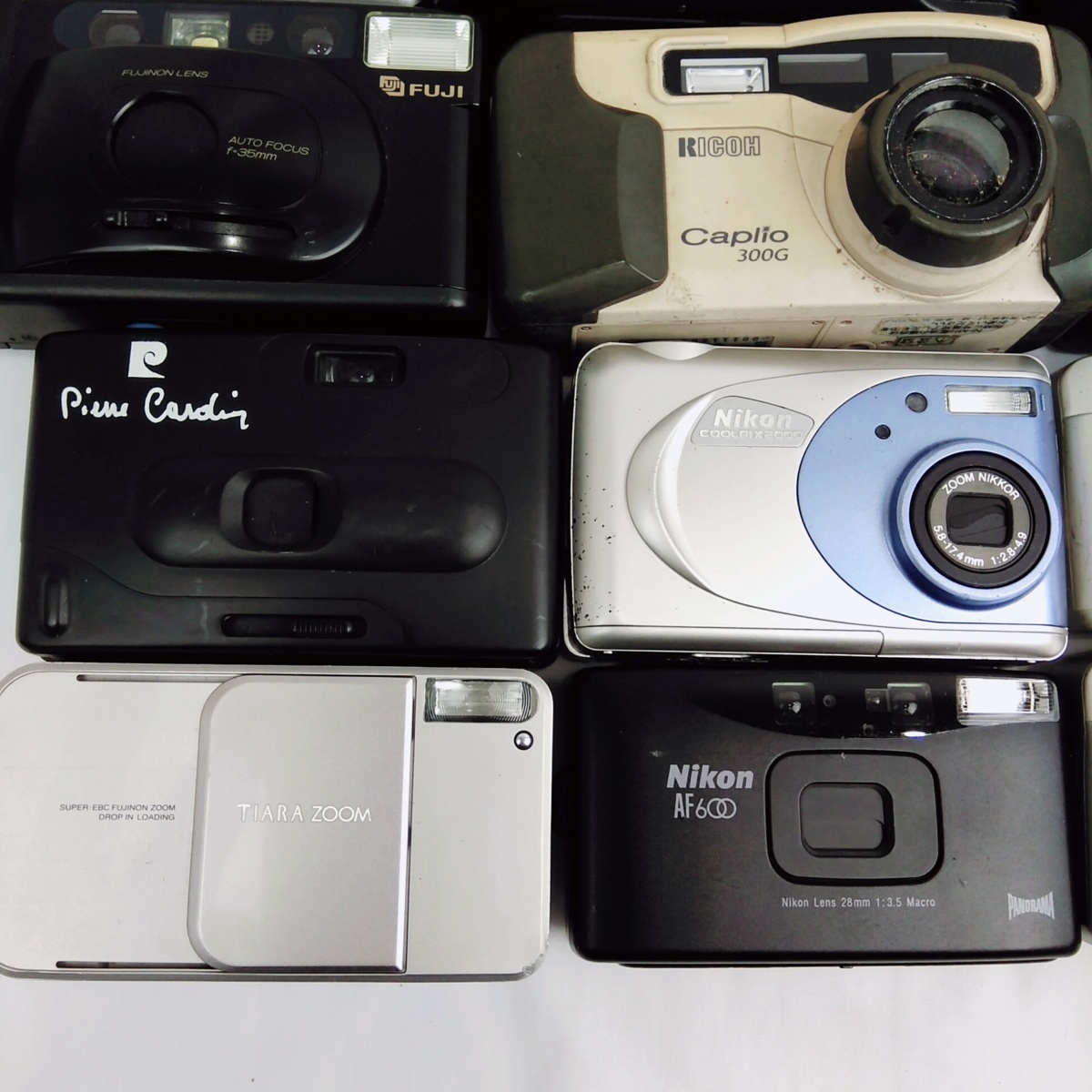 コンパクカメラ まとめ売り [ジャンク] Nikon/Canon/Konica/MINOLTA