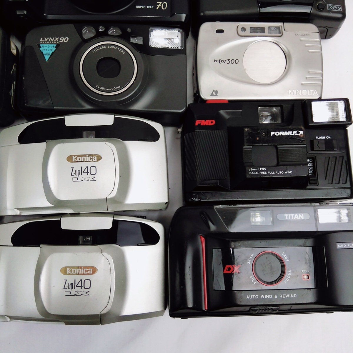 コンパクカメラ まとめ売り [ジャンク] Nikon/Canon/Konica/MINOLTA