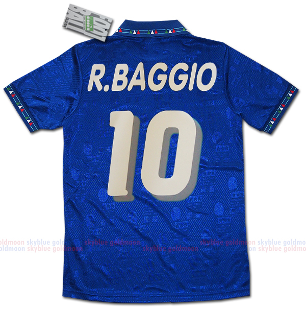 イタリア代表 バッジョ ワールドカップ 10番 ホーム 0 ユニフォーム