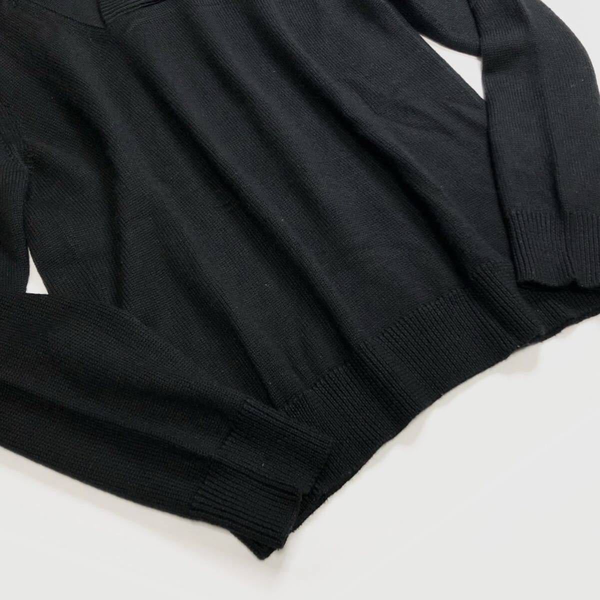 ☆ARMANI COLLEZIONI☆春 ニット セーター 収納フードパーカー 変形 