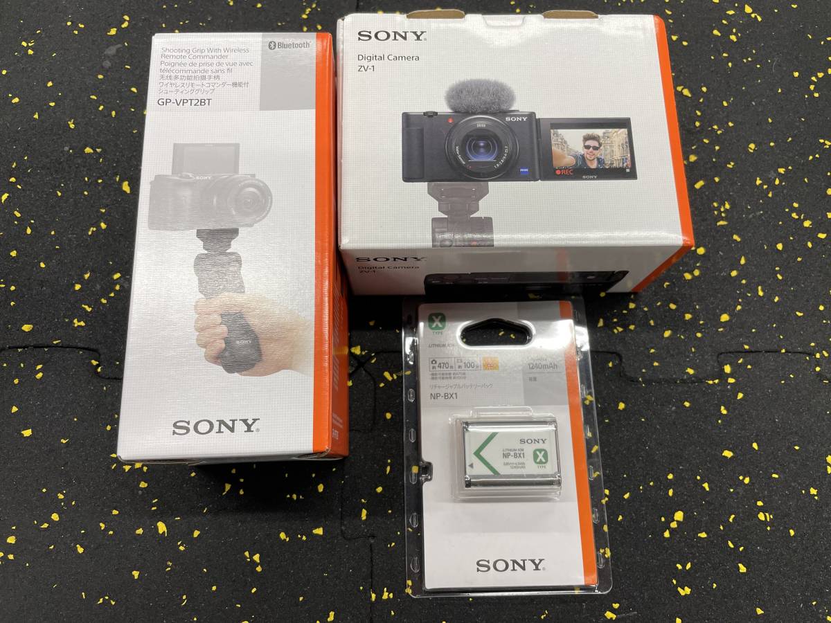 SONY ZV-1G VLOGCAM ソニー Vlog用デジタルカメラ シューティング 