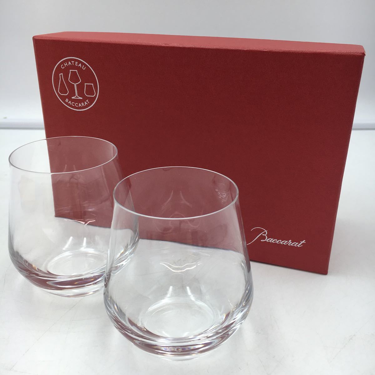 60 CHATEAU Baccarat バカラ シャトーバカラ ペアグラス 2客