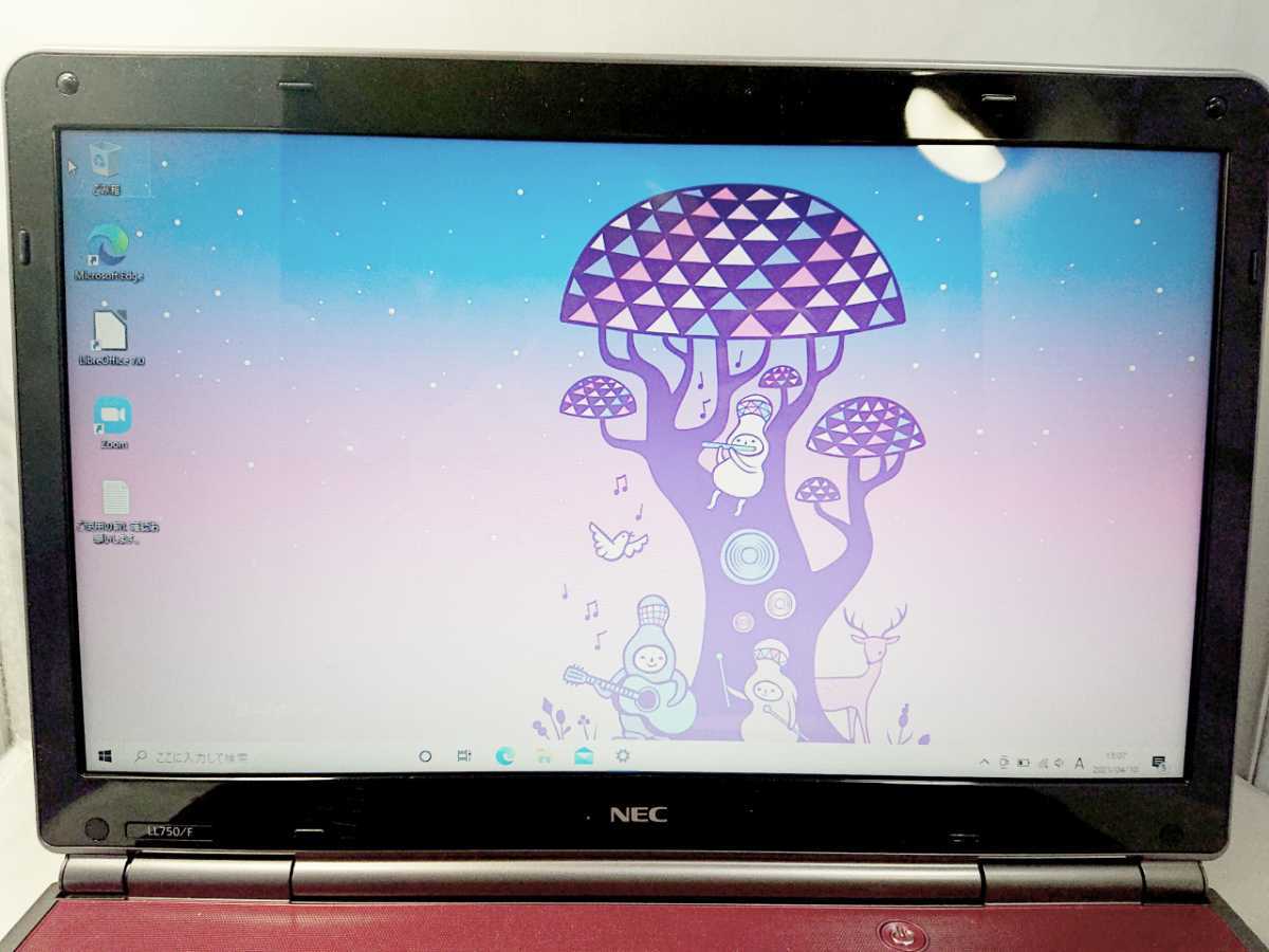 NEC PC-LL750/F WINDOWS10 i7-2670QM SSD240GB メモリ8GB Webカメラ/10