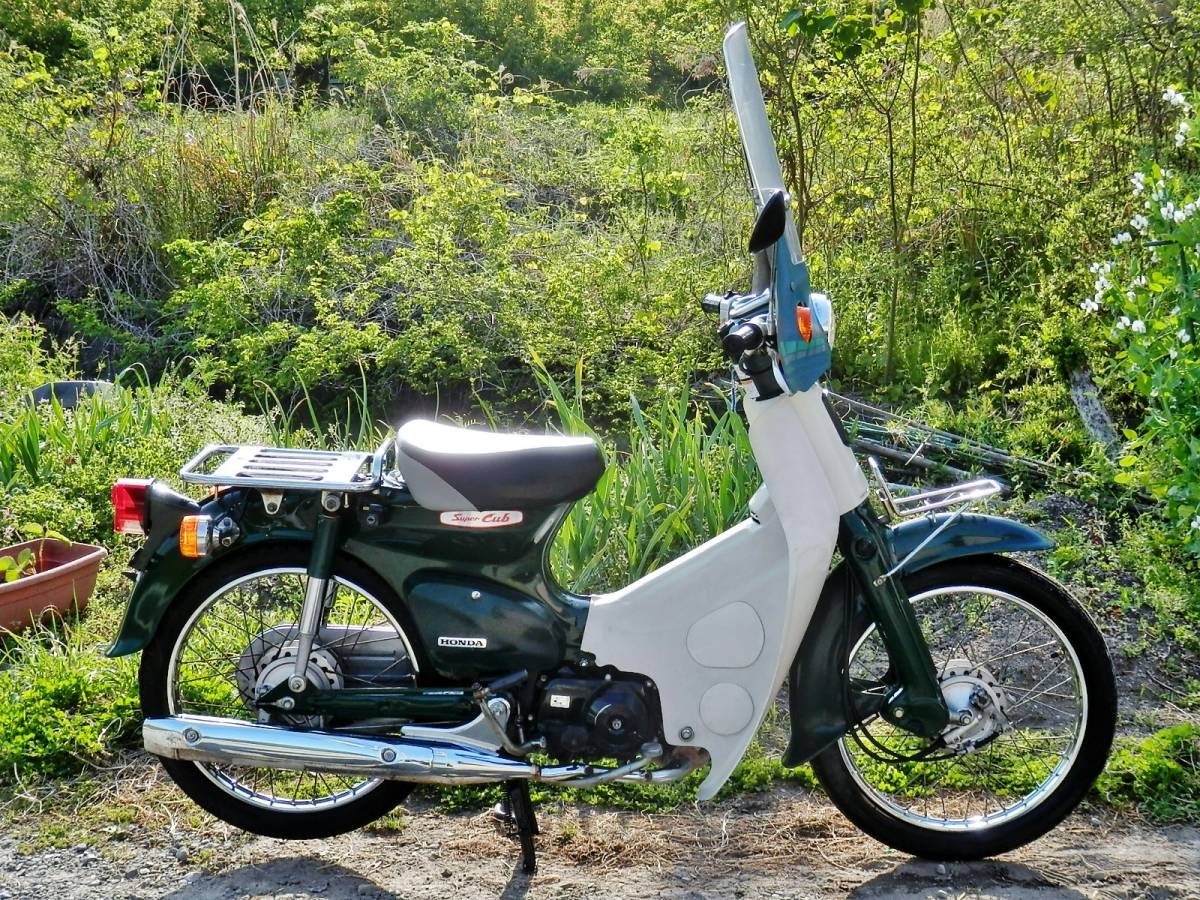 ホンダ スーパーカブ50 風防 丸目用 風防 ホンダ スーパーカブ50Fi 