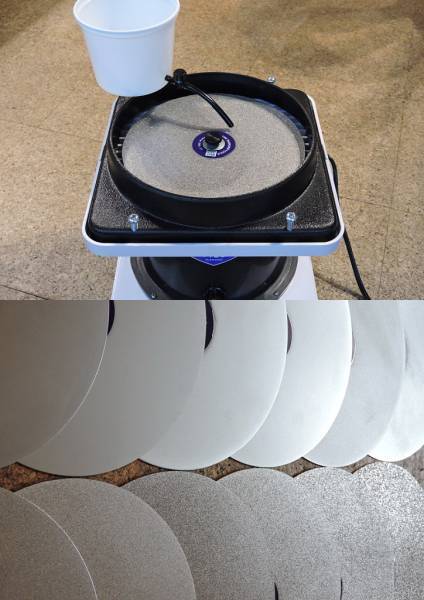 200mm ダイヤモンド 研磨ホイール ディスク #60～#3000 12枚セット 8 