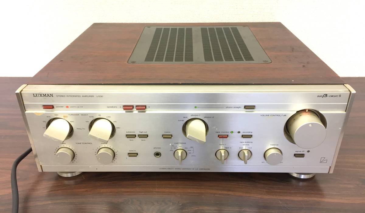 L-530 LUXMAN プリメインアンプ - in Integrated Amplifier 0 ⁄ Fully
