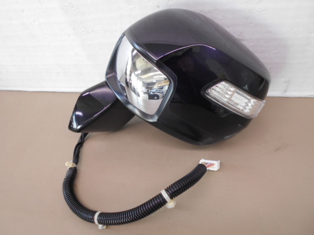 ステップワゴン スパーダ Rk5 Rk6 ドアミラー 左 10p ヒーター付 ワイドビュー カメラ無 黒紫 Pb81p Szw J51zg 品 H727 Mn0560 ドアミラー 売買されたオークション情報 Yahooの商品情報をアーカイブ公開 オークファン Aucfan Com