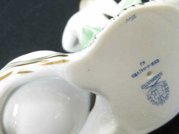 ○1円 ヘレンド 258-0-01 ウィーンのバラ エンジェルセラー 陶器 BU933