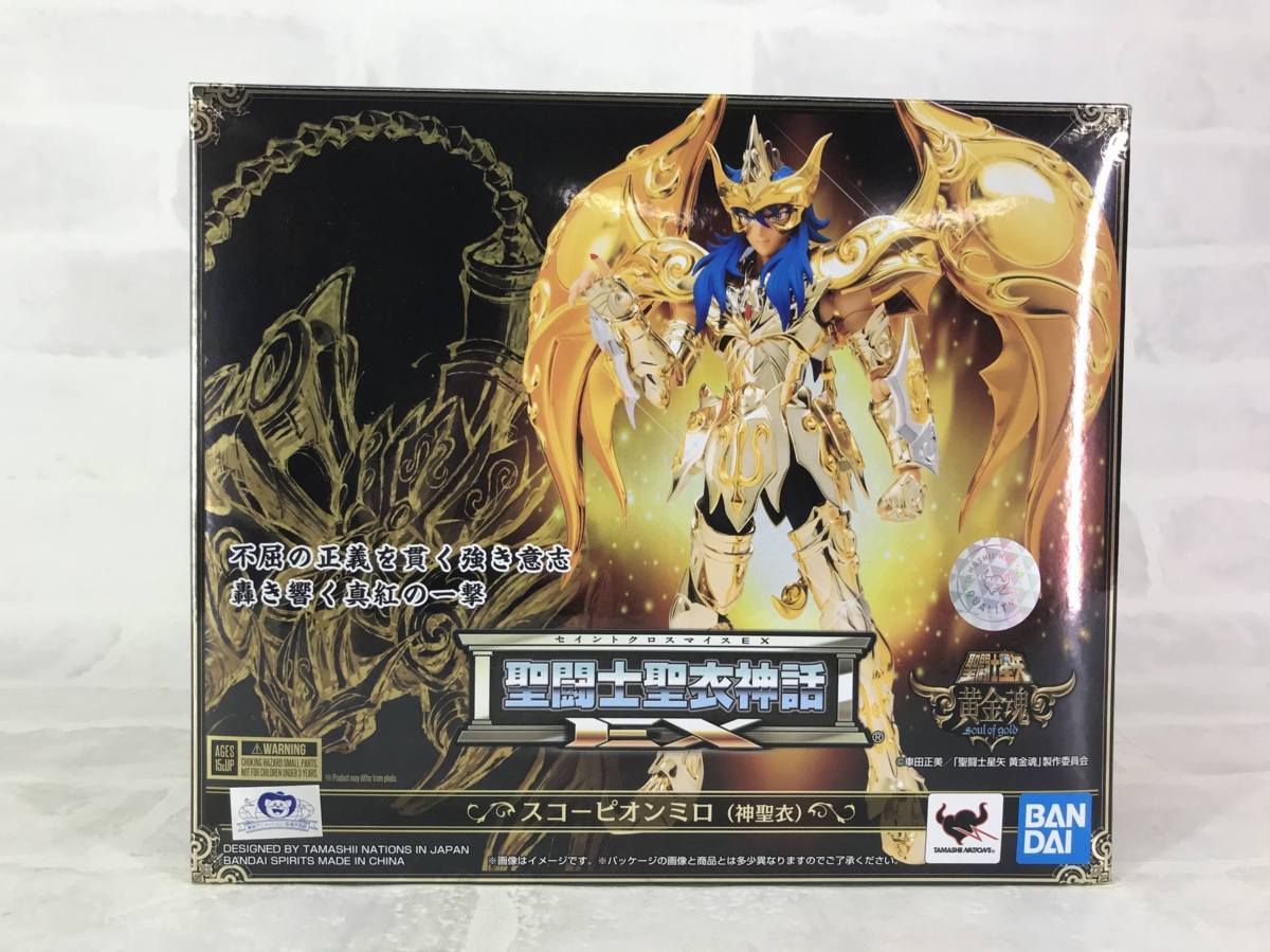 特別品】聖闘士聖衣神話 EX スコーピオンミロ 神聖衣 セイントクロス 